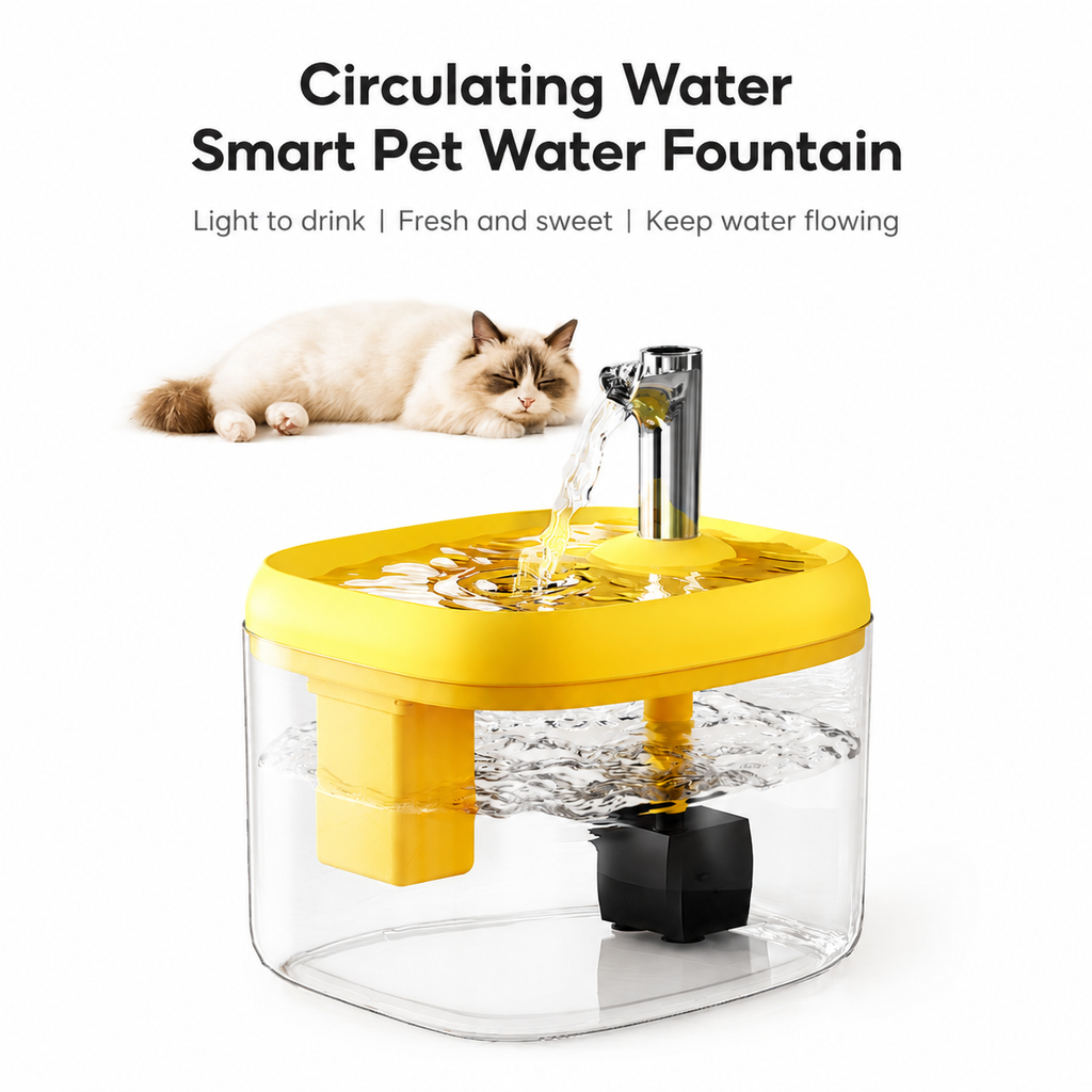 Dimensions of the Lyypet cat water fountain